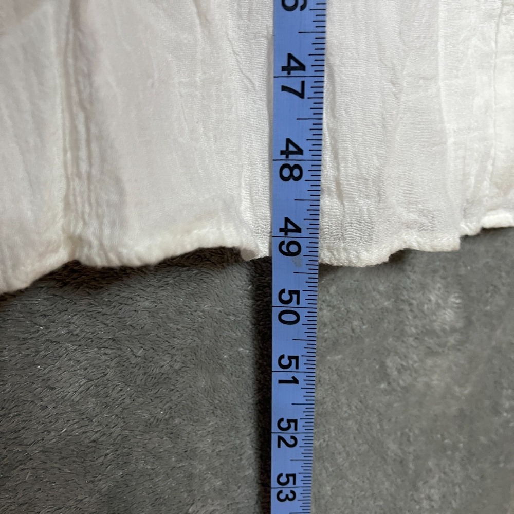 Vtg Dressbarn Women Size 10 Boho Chic Cottagecore Gauze Sleeveless Maxi Dress - Picture 9 of 10